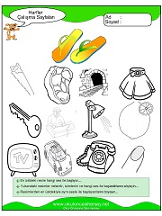 T Sesi Çalışma Sayfaları